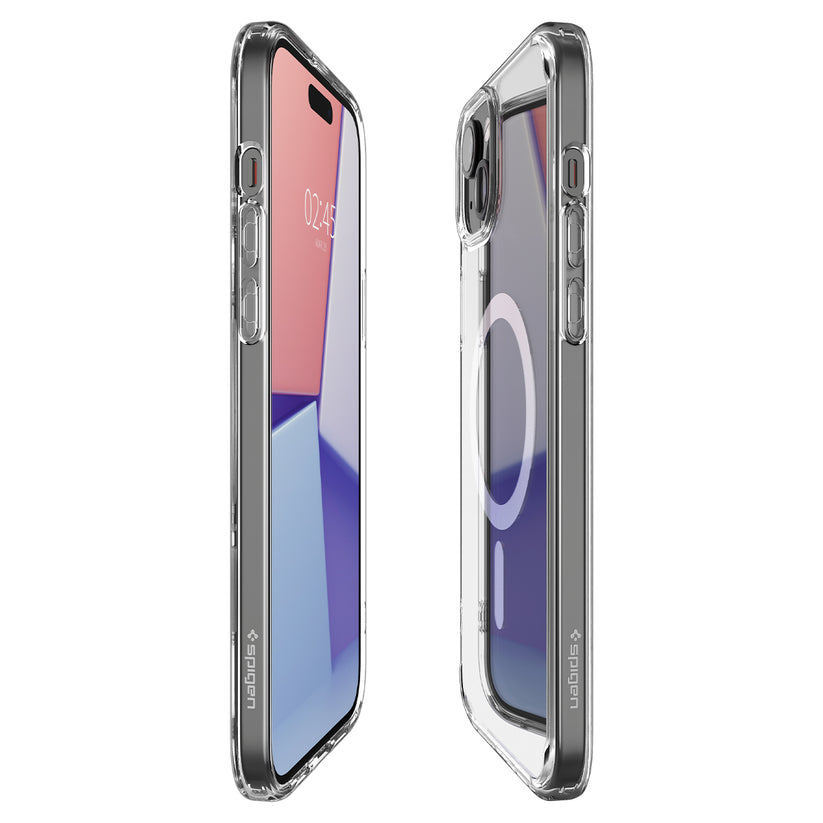 Spigen Crystal Hybrid MagSafe, white - iPhone 15 Plus