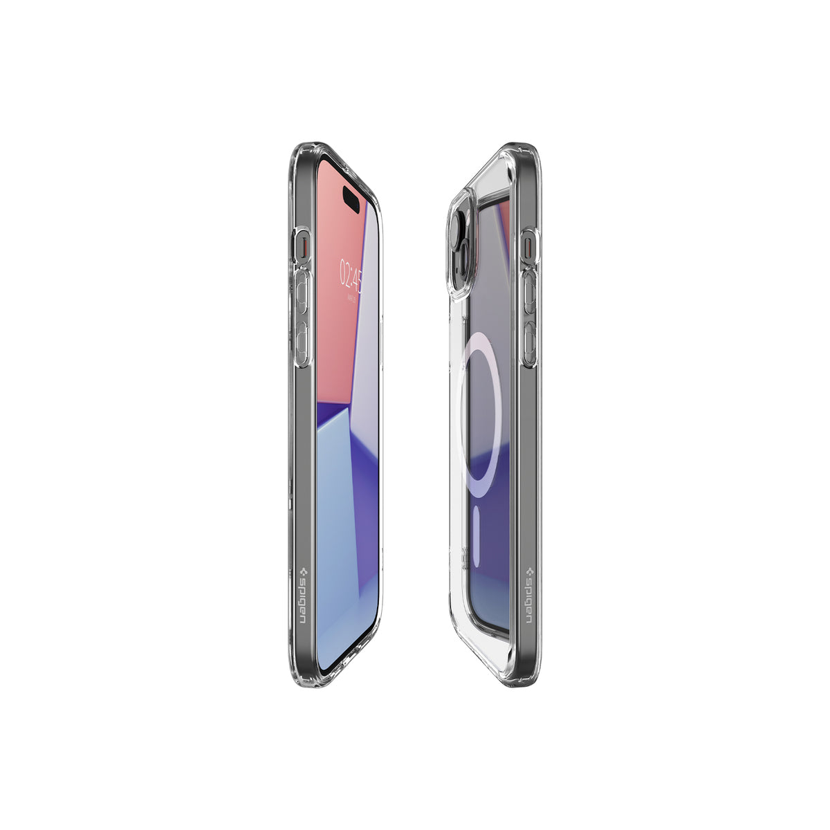 Spigen Crystal Hybrid MagSafe, white - iPhone 15 Plus