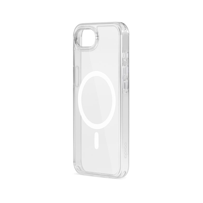 Kryt pre iPhone 16e/17e Epico Mag+ Hero Case - transparentný