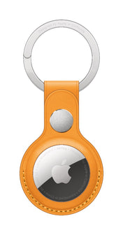Apple AirTag Leather Key Ring - California Poppy (Seasonal Summer2021)