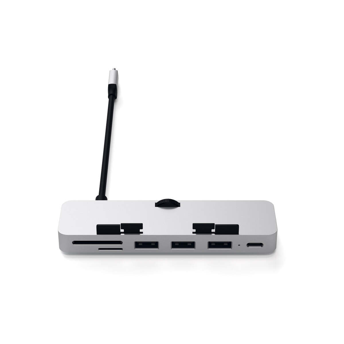 SATECHI Type-C Clamp HUB Silver for iMac
