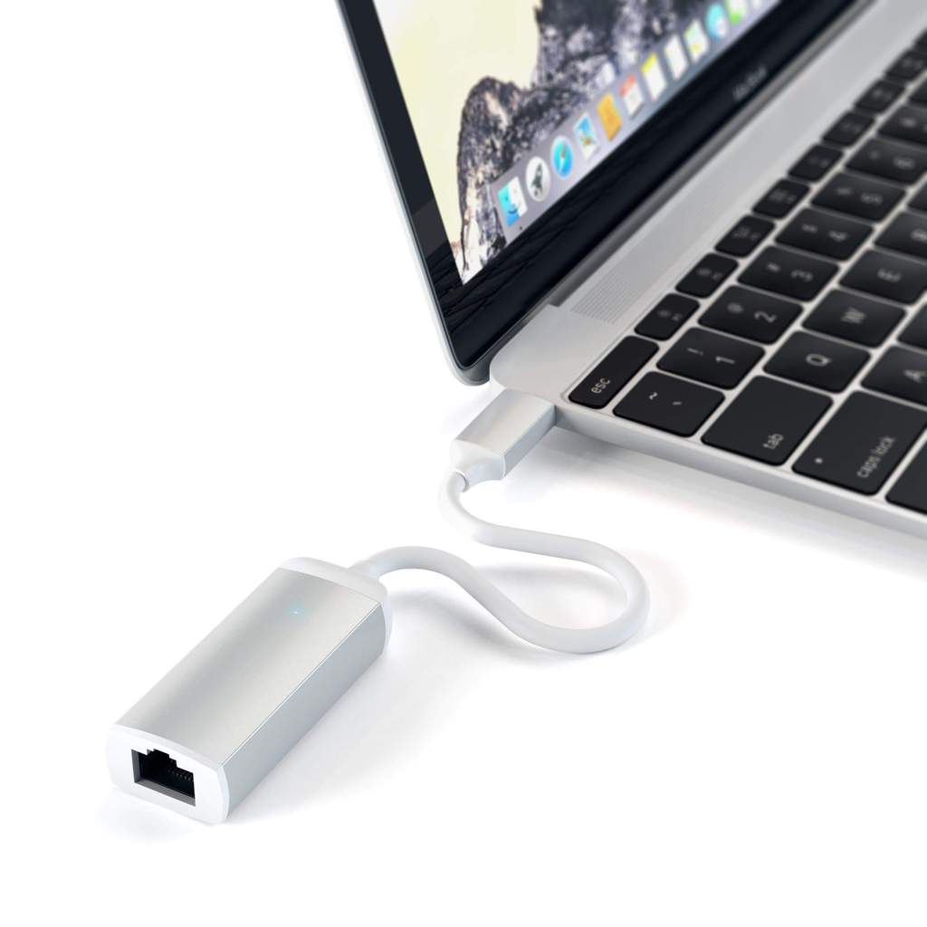Satechi TYPE-C to ETHERNET ADAPTER - Silver