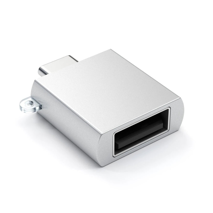 SATECHI Type C na Type A USB Adaptér - strieborný