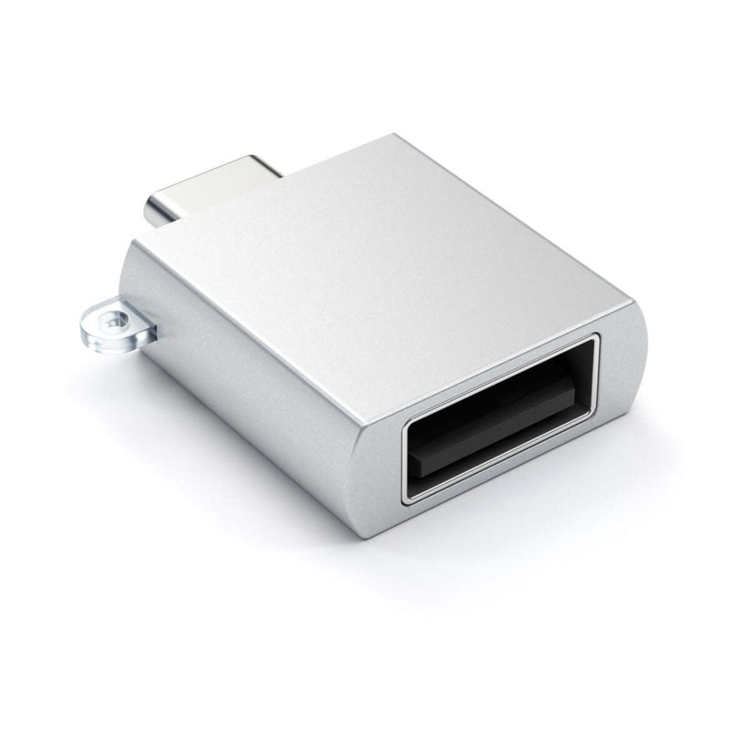 SATECHI Type C na Type A USB Adaptér - strieborný