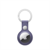 AirTag Leather Key Ring - Wisteria