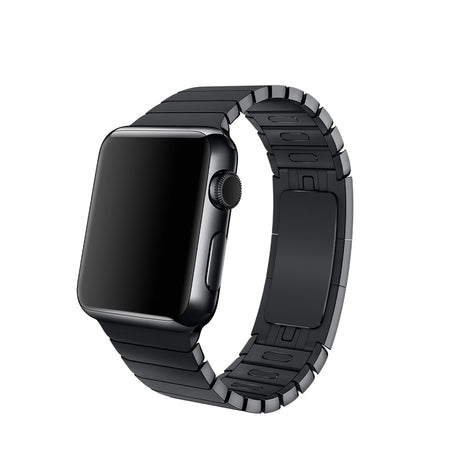 Apple - 38mm kozmicko čierny remienok s článkovým ťahom (Otvorený)