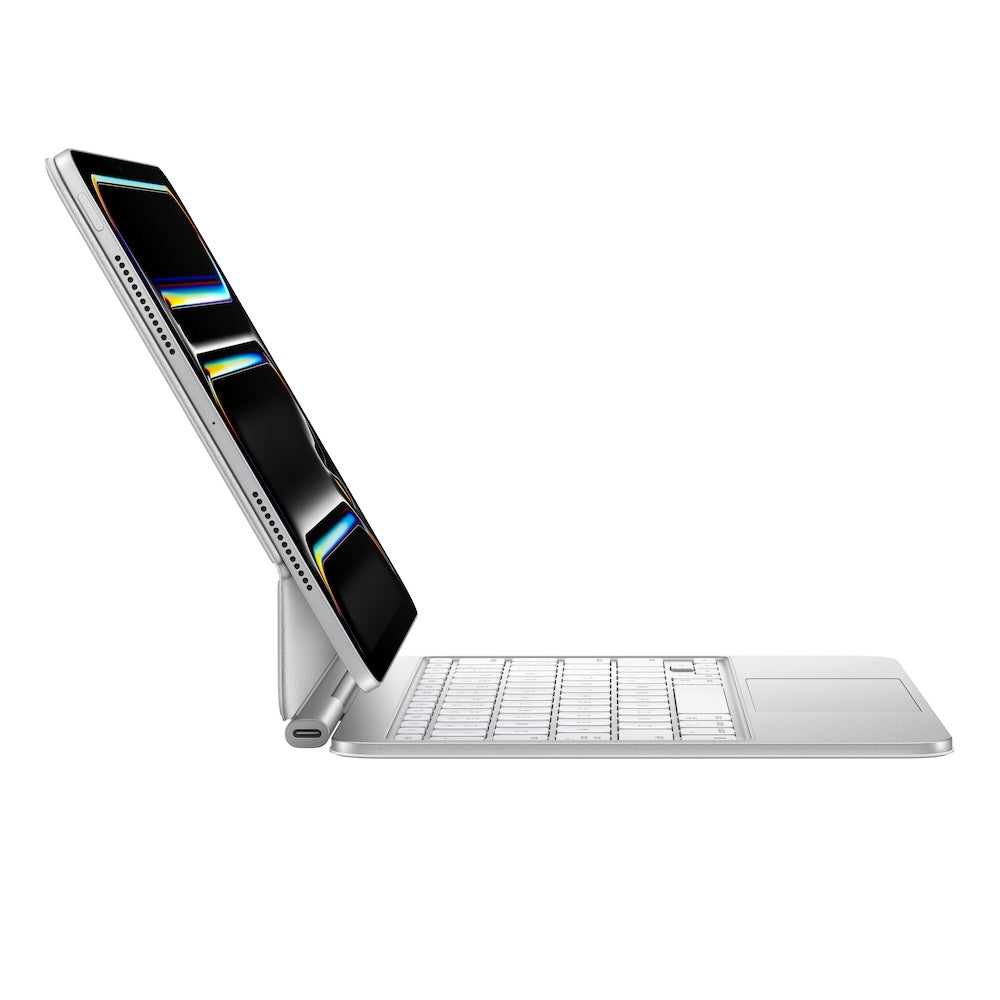 Apple Magic Keyboard k 11palcovému iPadu Pro (M4) – slovenská – biela (Otvorená)