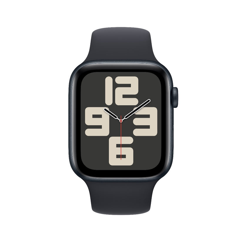 Apple Watch SE GPS + Cellular 44mm Midnight Aluminium Case with Midnight Sport Band - S/M (Copy) - iSTYLE SK
