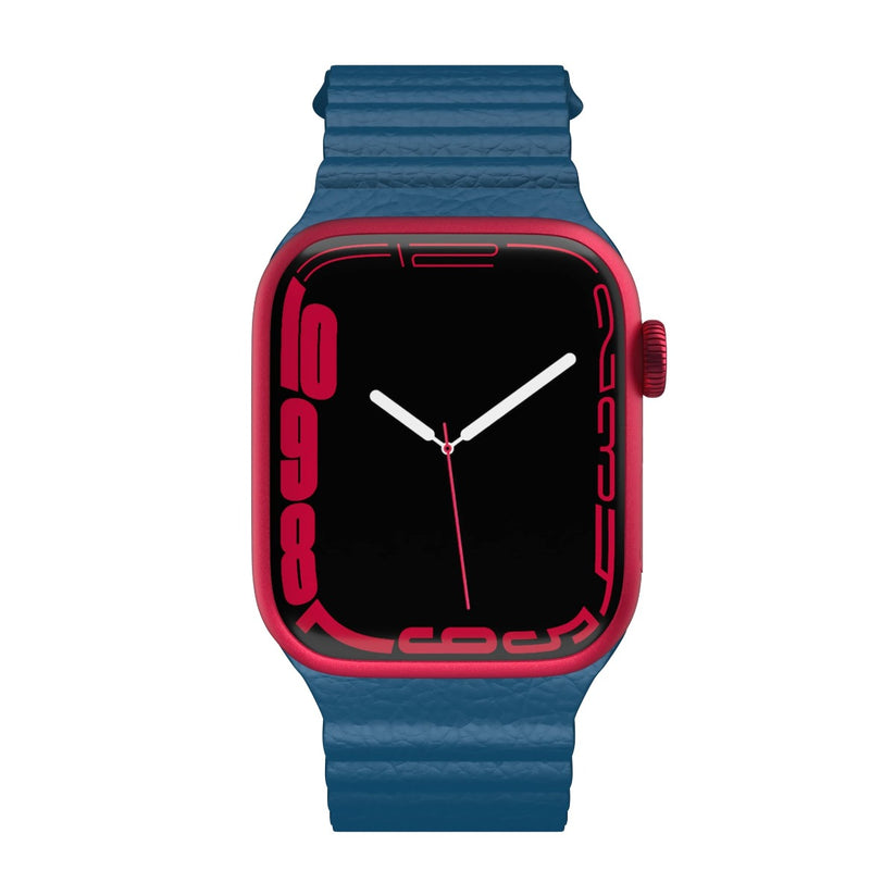 Next One Denim Blue Leather Loop 42/44mm For Apple Watch