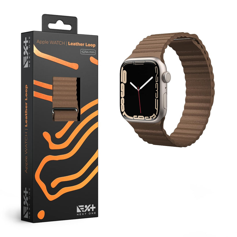 Next One Leather Loop for 42/44/45mm - Brown