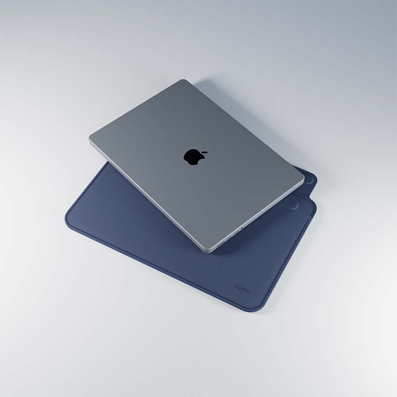 Puzdro Epico TechGrain Sleeve pre MacBook Air 15" - tmavomodré