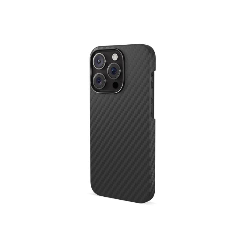 Kryt pre iPhone 16 Pro Epico Mag+ Carbon Case - čierny