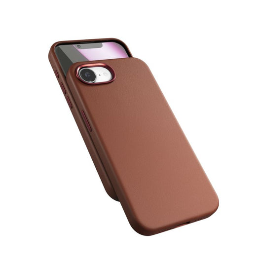Kryt pre iPhone 16e/17e Epico Leather Pro Mag+ Case - hnedý