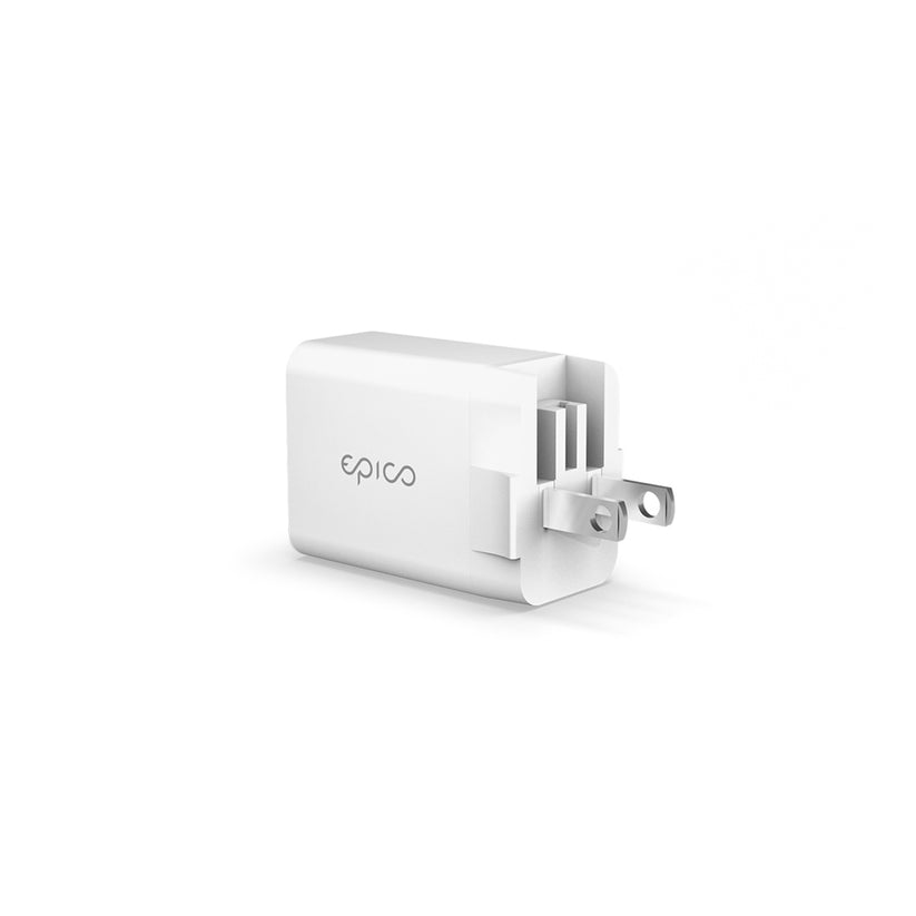 EPICO 20W USB-C PD CHARGER EU&UK PLUG, WHITE