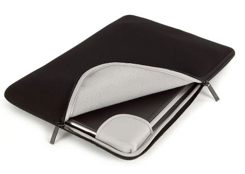 Tucano Colore Second Skin puzdro pre MacBook Air / Pro 13" - čierne