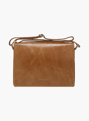 dbramante1928 - Marselisborg (2. generácia) taška na laptop Messenger 14, zlatá hnedá
