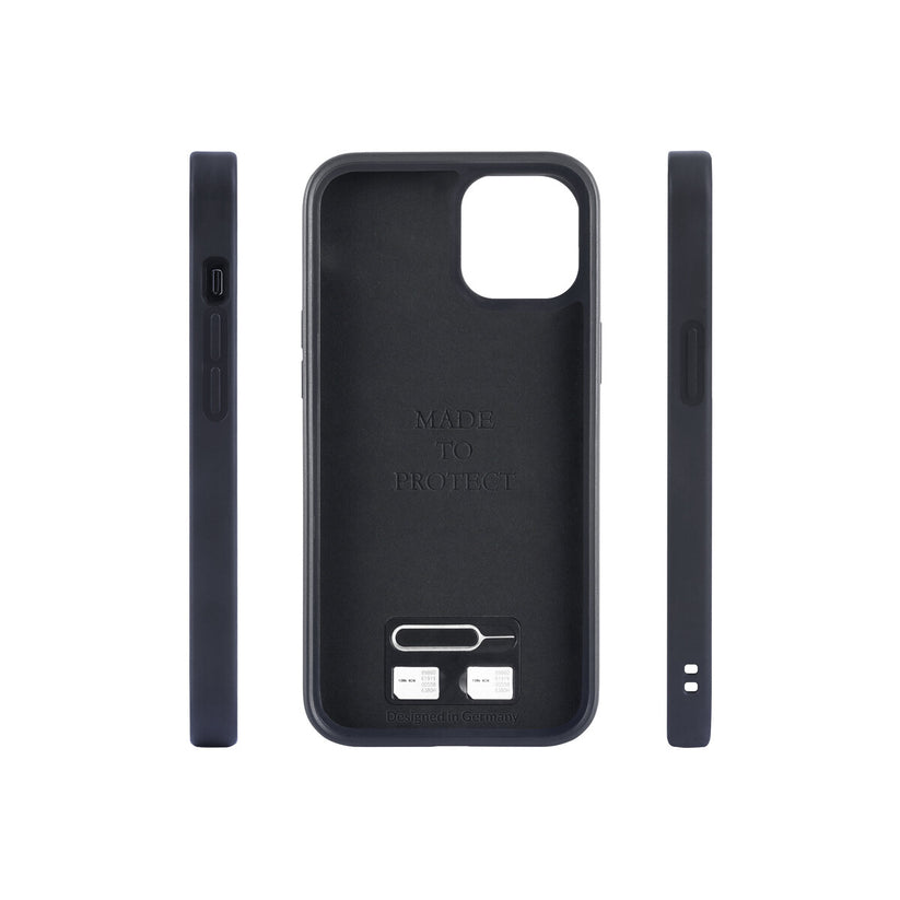 Woodcessories Bumper Case MagSafe for iPhone 13 - Camo Gray / Real Slate Stone