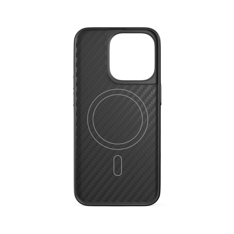 Kryt pre iPhone 16 Pro Epico Mag+ Hybrid Carbon Case - čierny