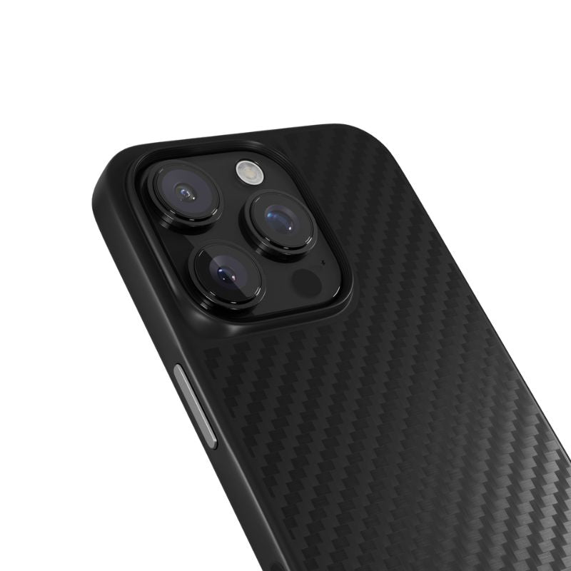 Kryt pre iPhone 16 Pro Max Epico Mag+ Hybrid Carbon Case - čierny