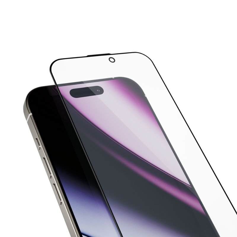 Ochranné sklo s filtrom modrého svetla pre iPhone 16 Pro Max Epico AntiBlue Glass 3D - s inštalačným rámčekom