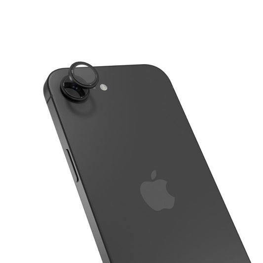 Ochrana objektívov pre iPhone 16e/17e Epico Aluminium Lens Protector - čierna