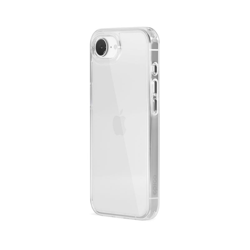 Kryt pre iPhone 16e/17e Epico Hero Case - transparentný