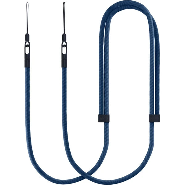 Nastaviteľný popruh na iPhone Spello Rope Crossbody – sivý