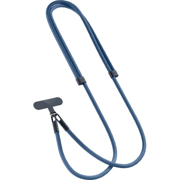 Nastaviteľný popruh na iPhone Spello Rope Crossbody – sivý