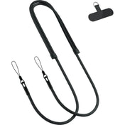 Nastaviteľný popruh na iPhone Spello Rope Crossbody – čierny