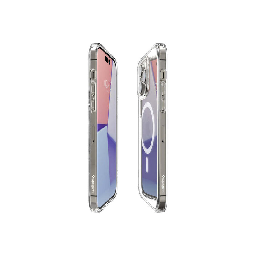 Spigen Crystal Hybrid MagSafe White - iPhone 14 Pro Max