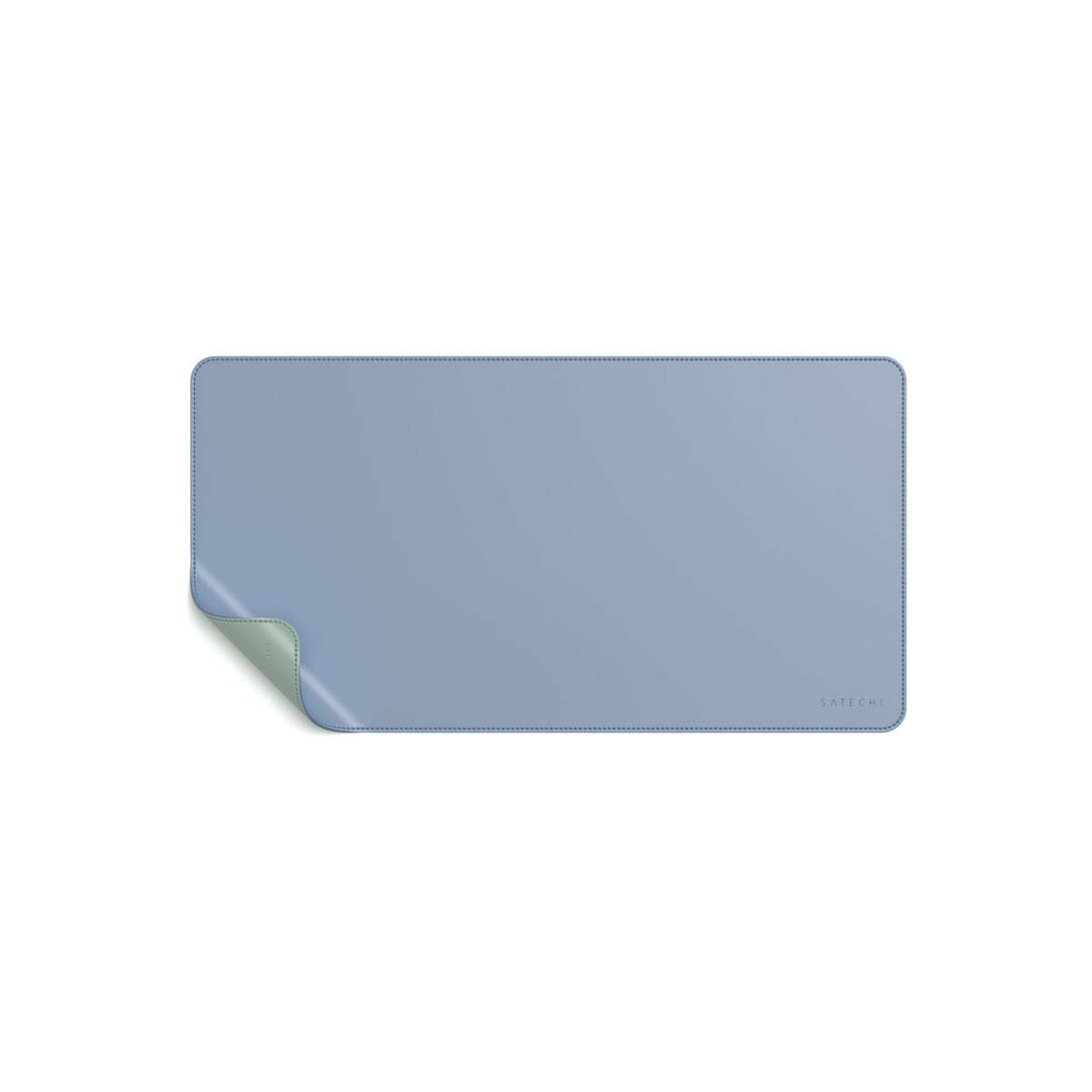 Satechi dual sided Eco-leather Deskmate - Blue/Green