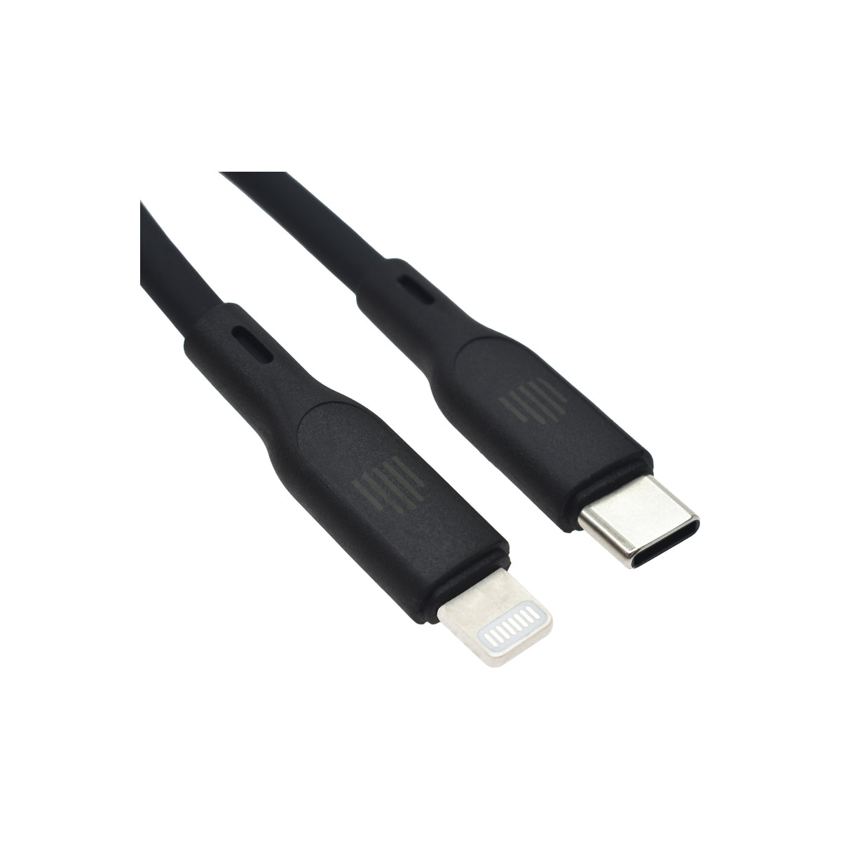 Dviced Kábel USB - C na Lightning silikón 1,25m - Čierny