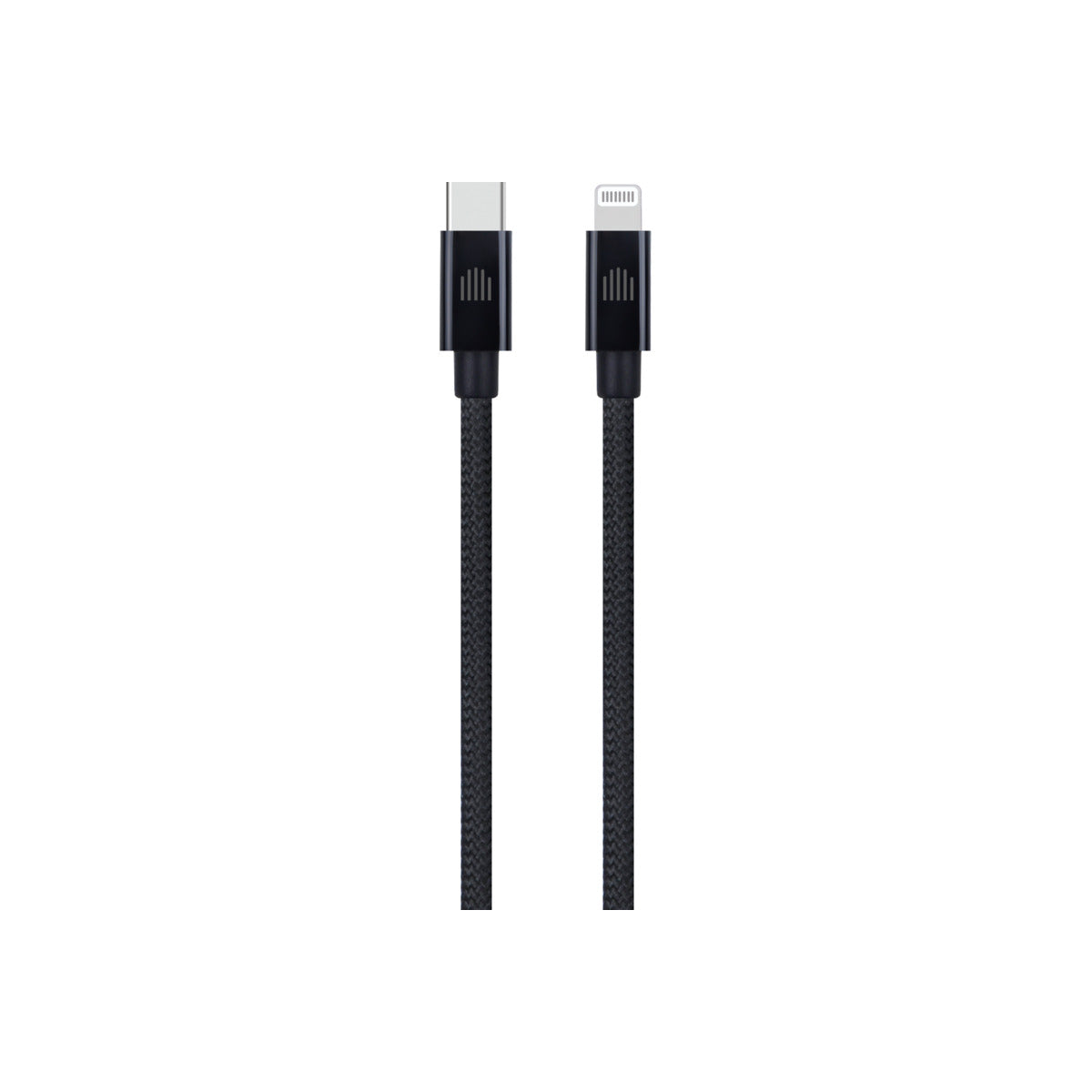 Dviced Kábel USB - C na Lightning Nylon Textile 1,25m - Čierny