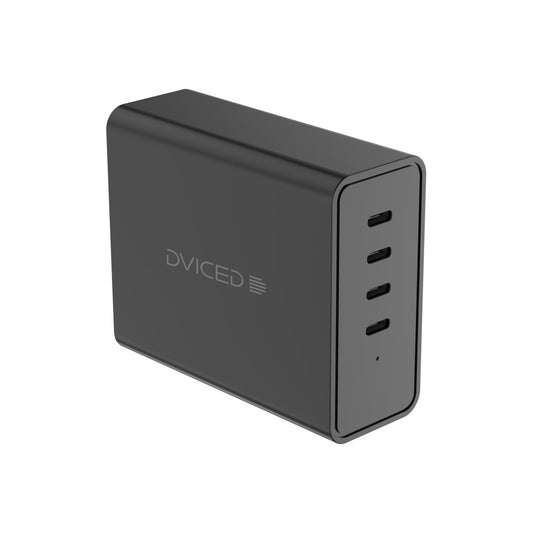 Dviced Stolová nabíjačka 140W GaN 4C EU - Čierna