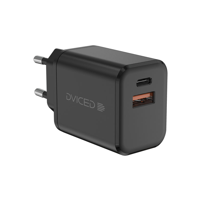 Dviced Nástenná nabíjačka 35W GaN 1C1A EU - Čierna