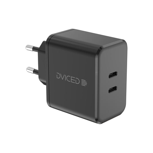 Dviced Nástenná nabíjačka 65W GaN 2C EU - Čierna