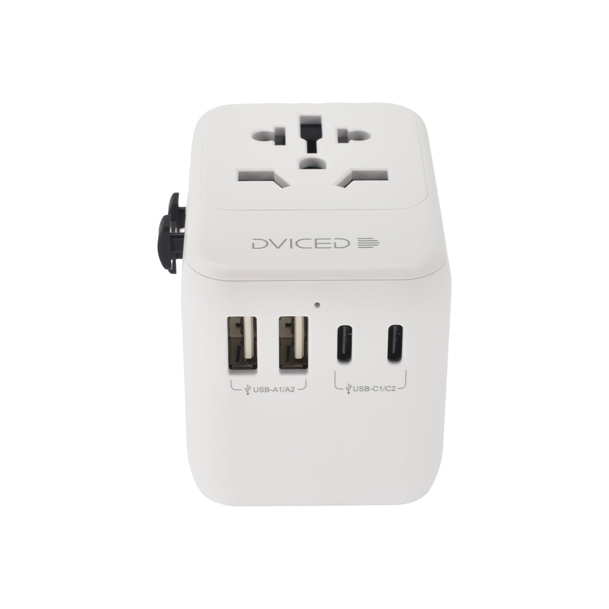 Dviced Univerzálny cestovný adaptér 28W - biela
