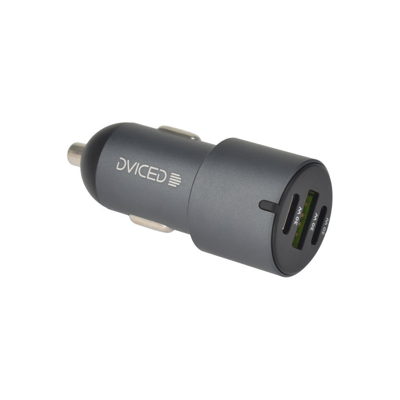 Dviced Autonabíjačka 60W 2C1A - šedá