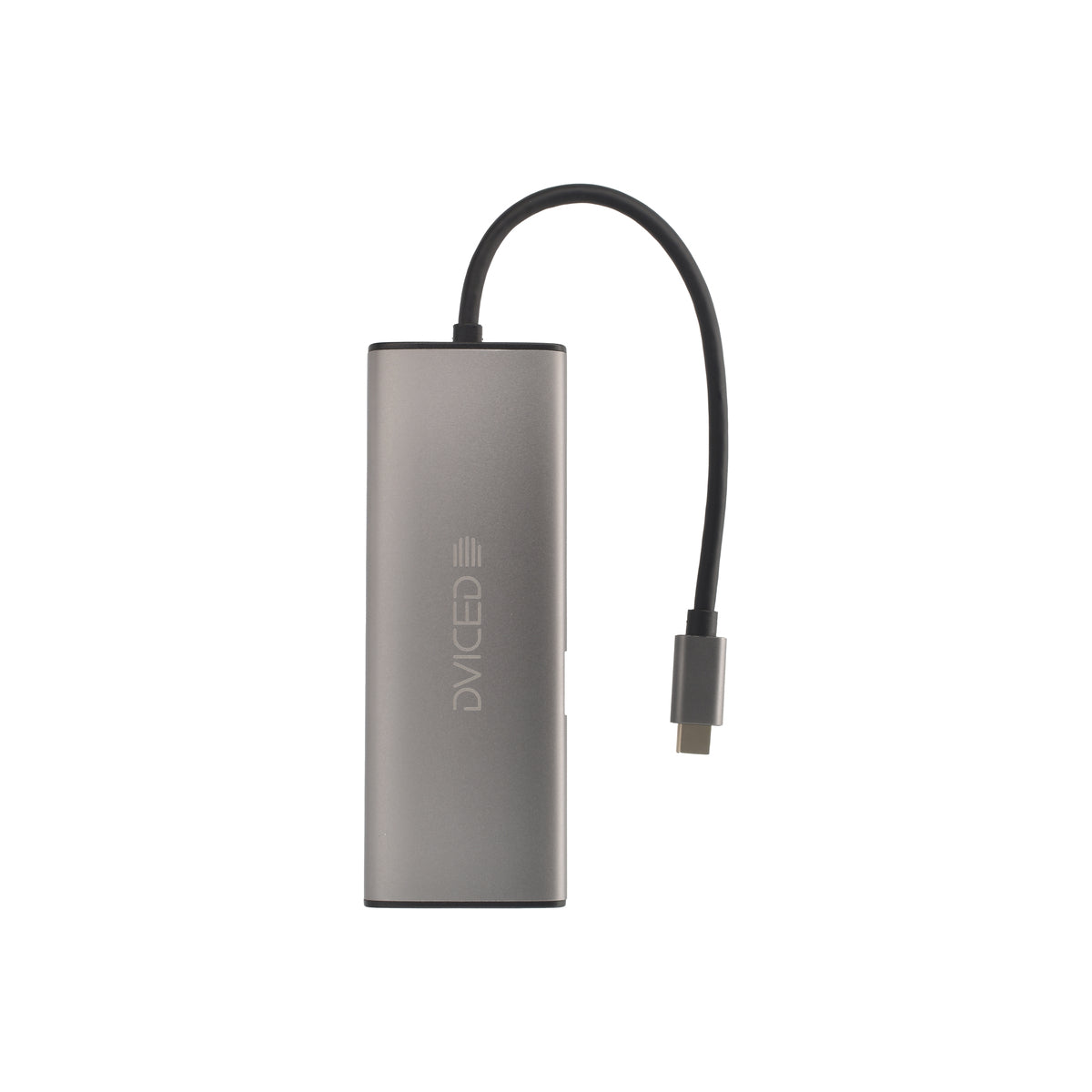 Dviced 9-in-1 HUB Type-C – šedý