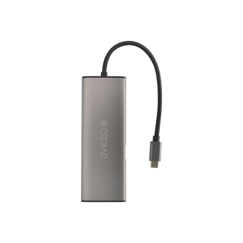 Dviced 9-in-1 HUB Type-C – šedý