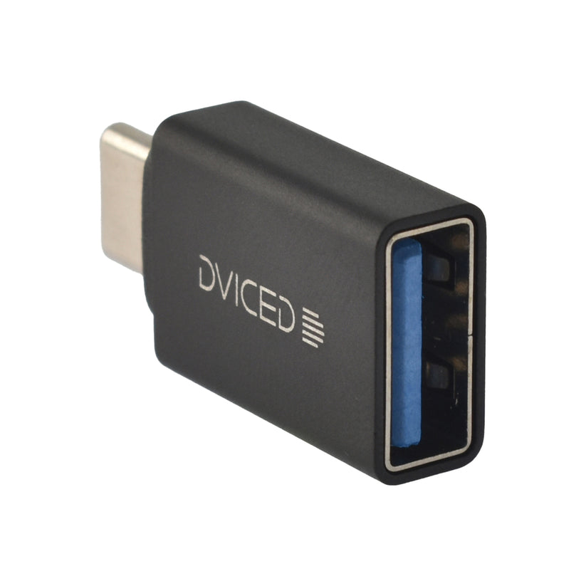 Dviced adaptér typu C-USB A - čierny