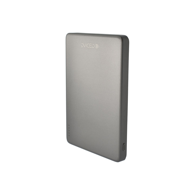 Dviced Ultratenká power banka 5000mAh - čierna/sivá