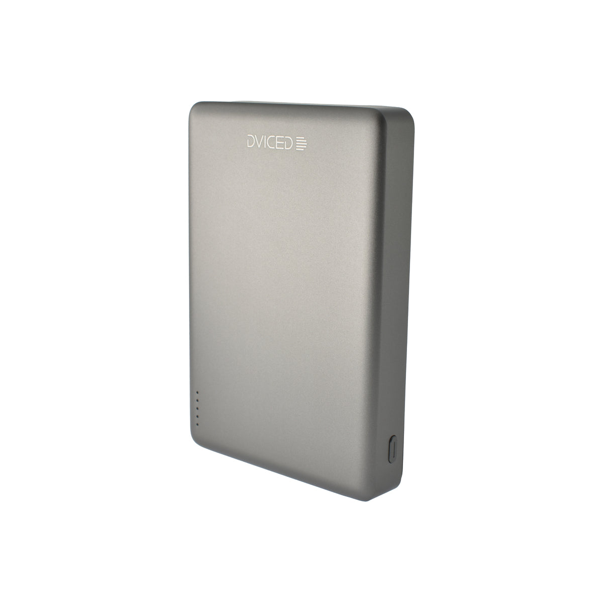 Dviced Ultratenká power banka 10000mAh - čierna/sivá