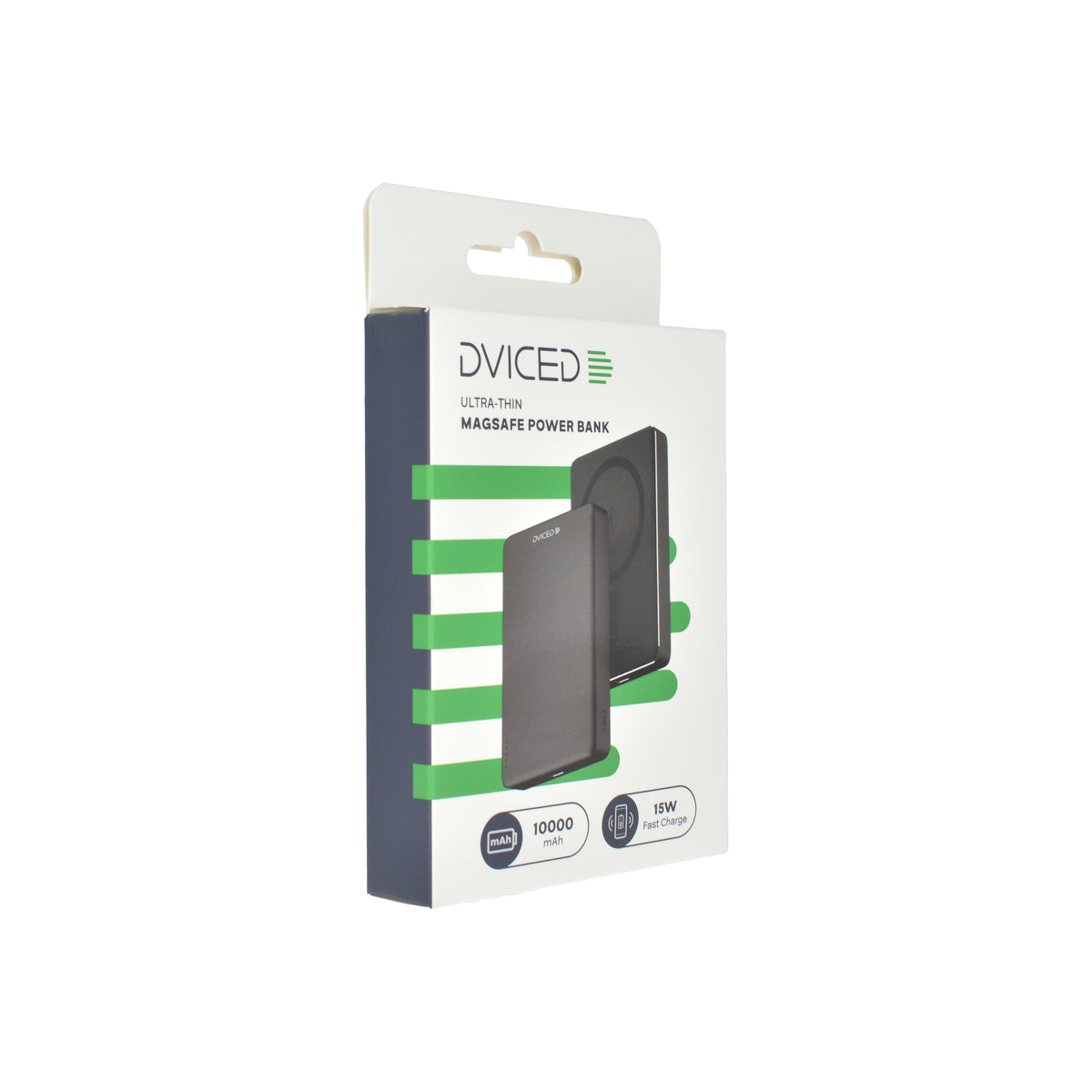 Dviced Ultratenká power banka 10000mAh - čierna