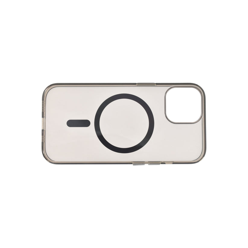 Puzdro Dviced Magsafe iPhone 15 číre - čierne