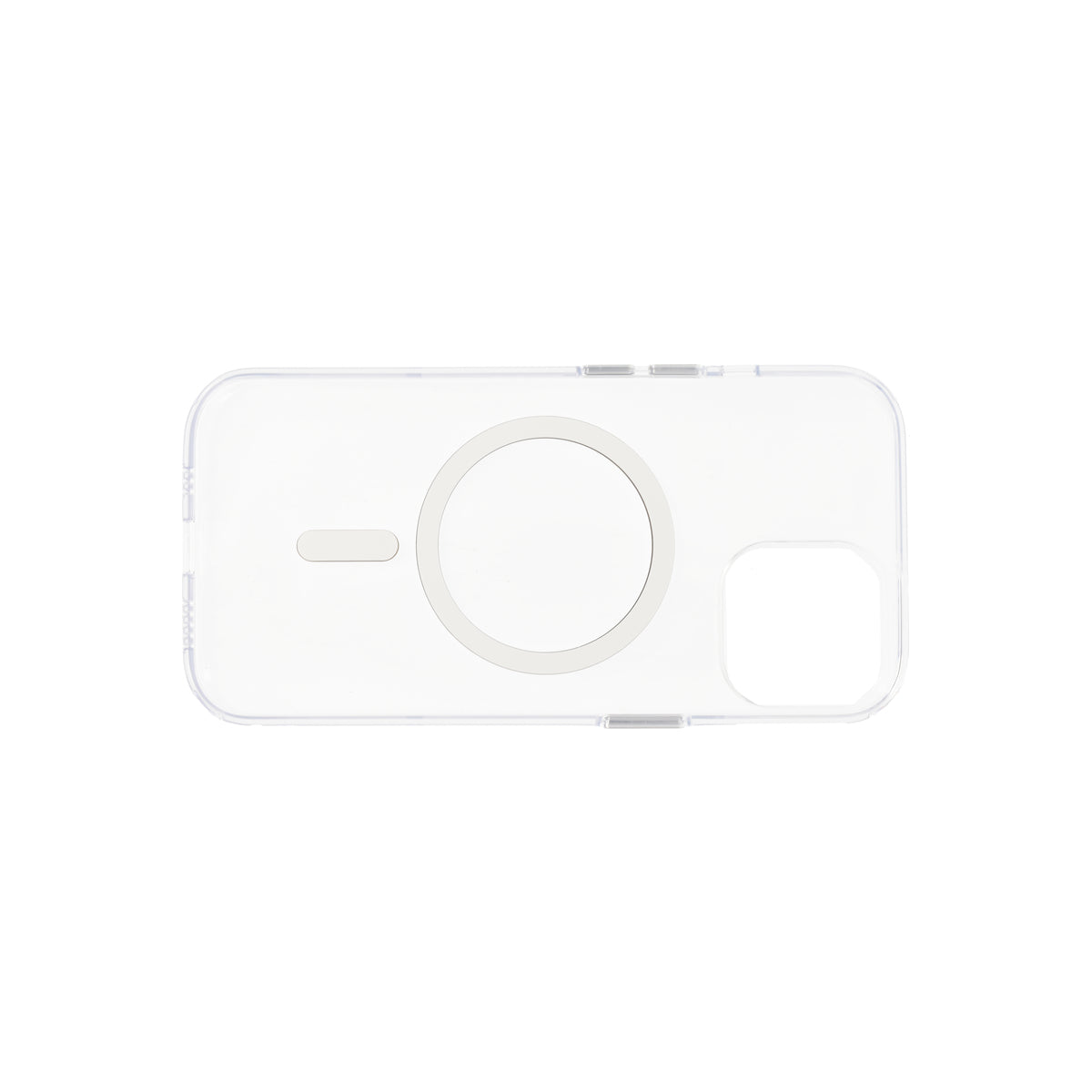 Puzdro Dviced Magsafe iPhone 15 číre - Biele