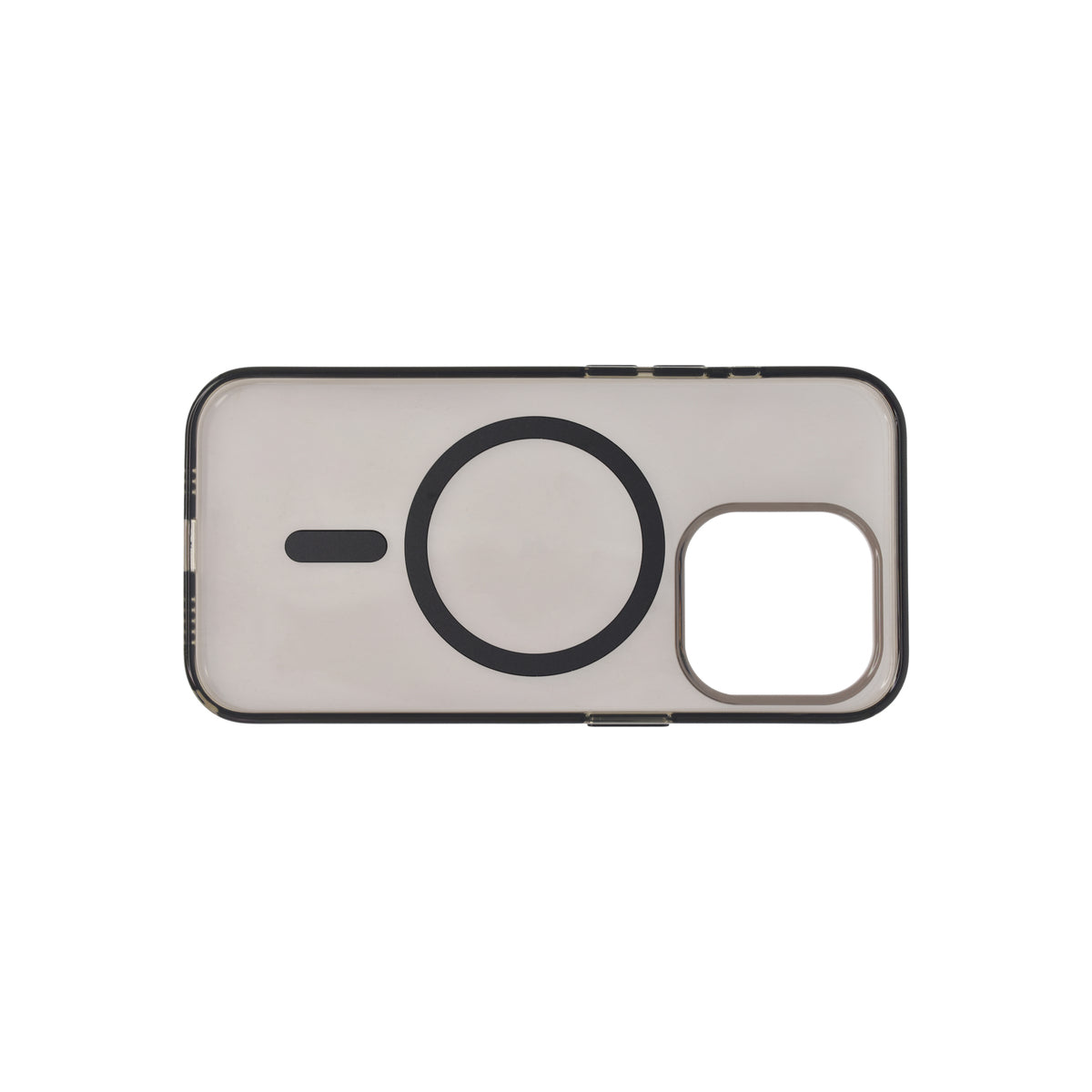 Puzdro Dviced Magsafe iPhone 15 Pro číre – čierne