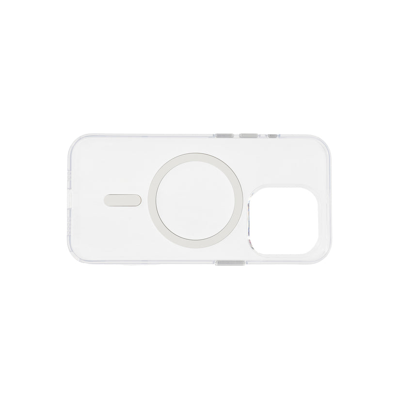 Puzdro Dviced Magsafe iPhone 15 Pro číre – biele