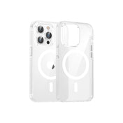 Puzdro Dviced Magsafe iPhone 15 Pro číre – biele