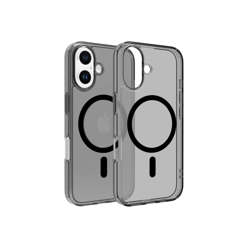 Dviced Magsafe iPhone 16 dymové puzdro - čierne